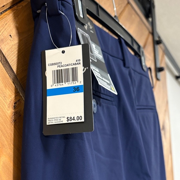 Men's Callaway Stretch Navy Shorts 9” inseam - Picture 4 of 4